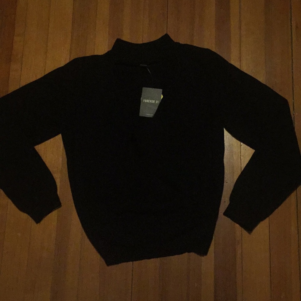 Black sweater